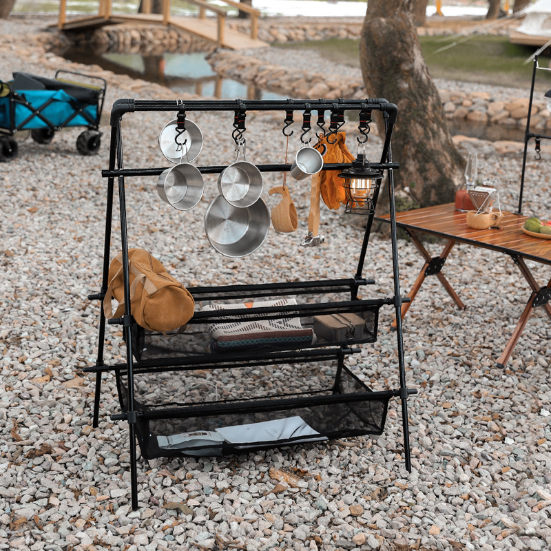 Outdoor Furniture Xl - Camping Rack multifunktion ale Kleiderbügel klappbare