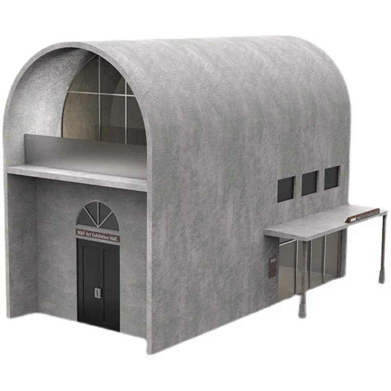Outdoor Furniture Exhibition - Doppelschichtige kulturelle Ausstellungshalle, Container-Homestay im Freien,