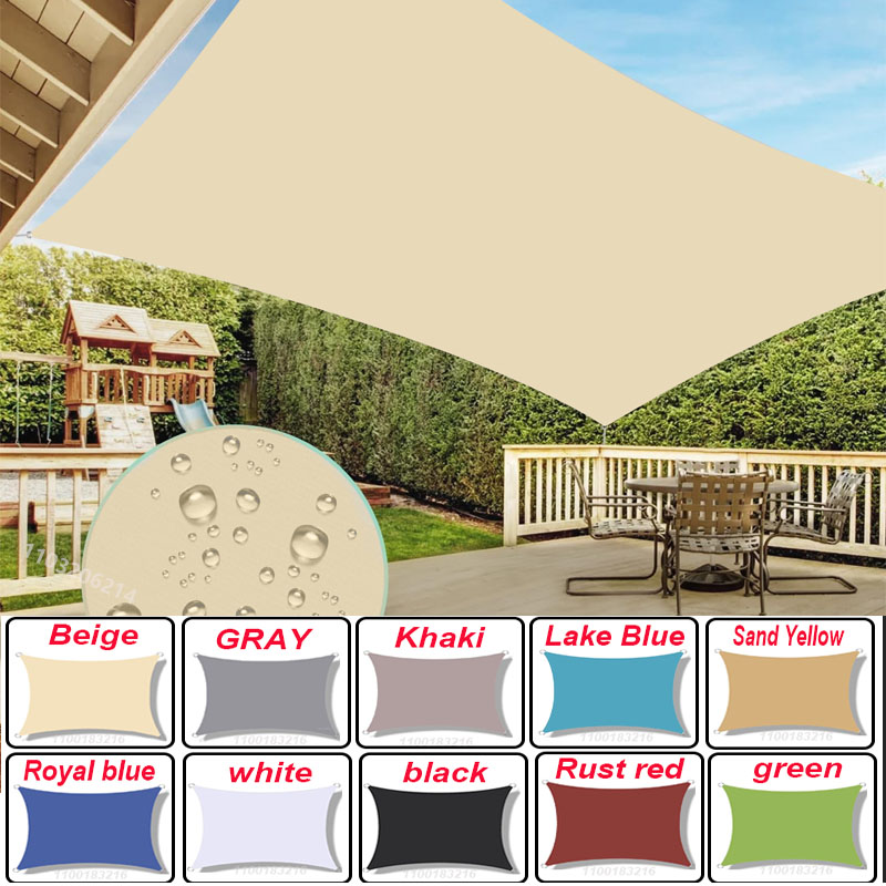 Sun Sail Shade - Wasserdichter Sonnenschutz, Sonnenschutz, Sonnensegel, Markise, Camping-Schattenstoff,