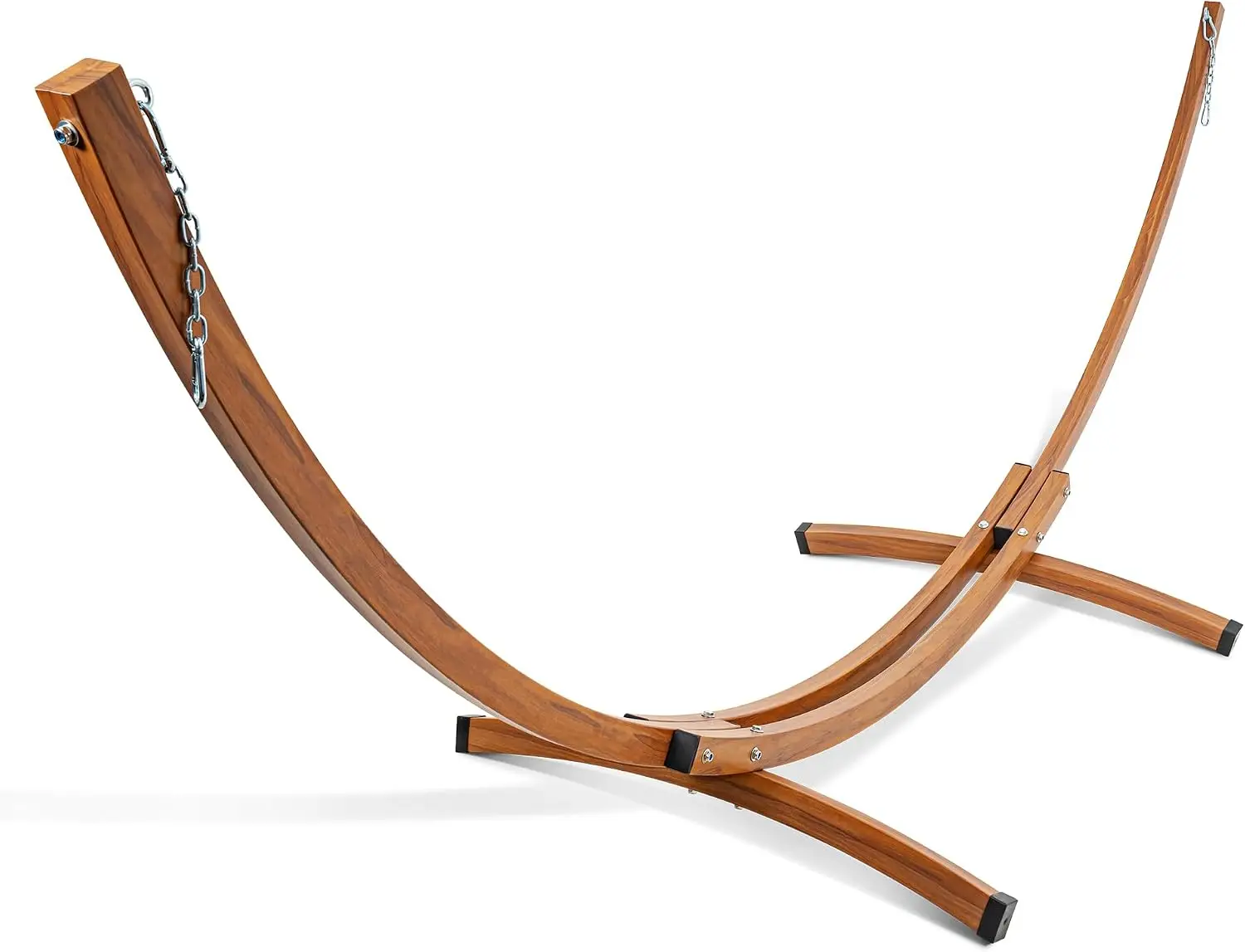 Hammock With Stand - 13,5 Fuß langer, robuster Stahl-Hängemattenständer mit
