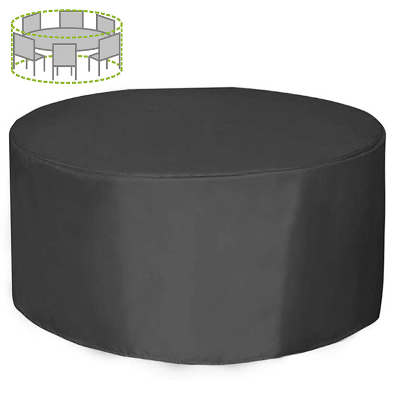 Outdoor Furniture Cover - 12 Größen Runde Möbelabdeckung 210D Robuste