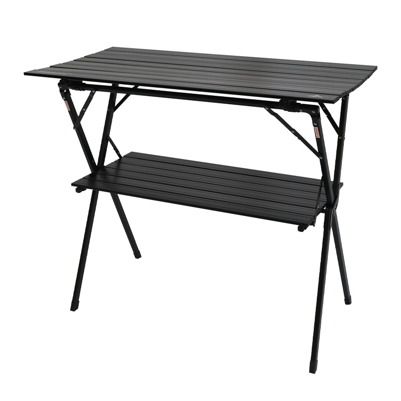 Outdoor Furniture Japanese Style - Wasserfester Klapptisch für den Außenbereich, teleskopisch,