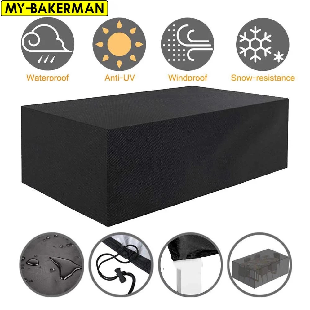 Outdoor Furniture Fabric Waterproof - Abdeckungen für Gartenmöbel, wasserdicht, Regen, Schnee,