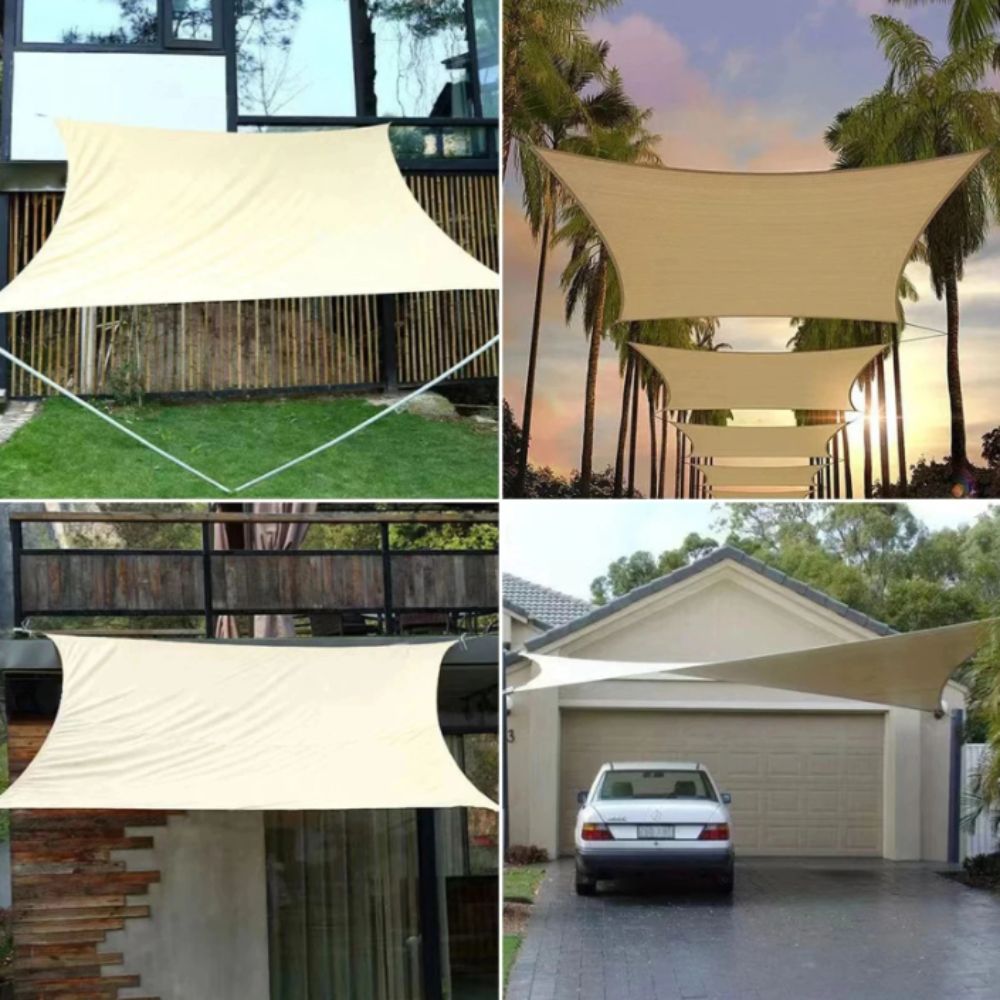 Sun Sail Shade - Wasserdichtes Auto-Sonnensegel, Hochdichtes Winddichtes Sonnenschutzsegel, Atmungsaktiver