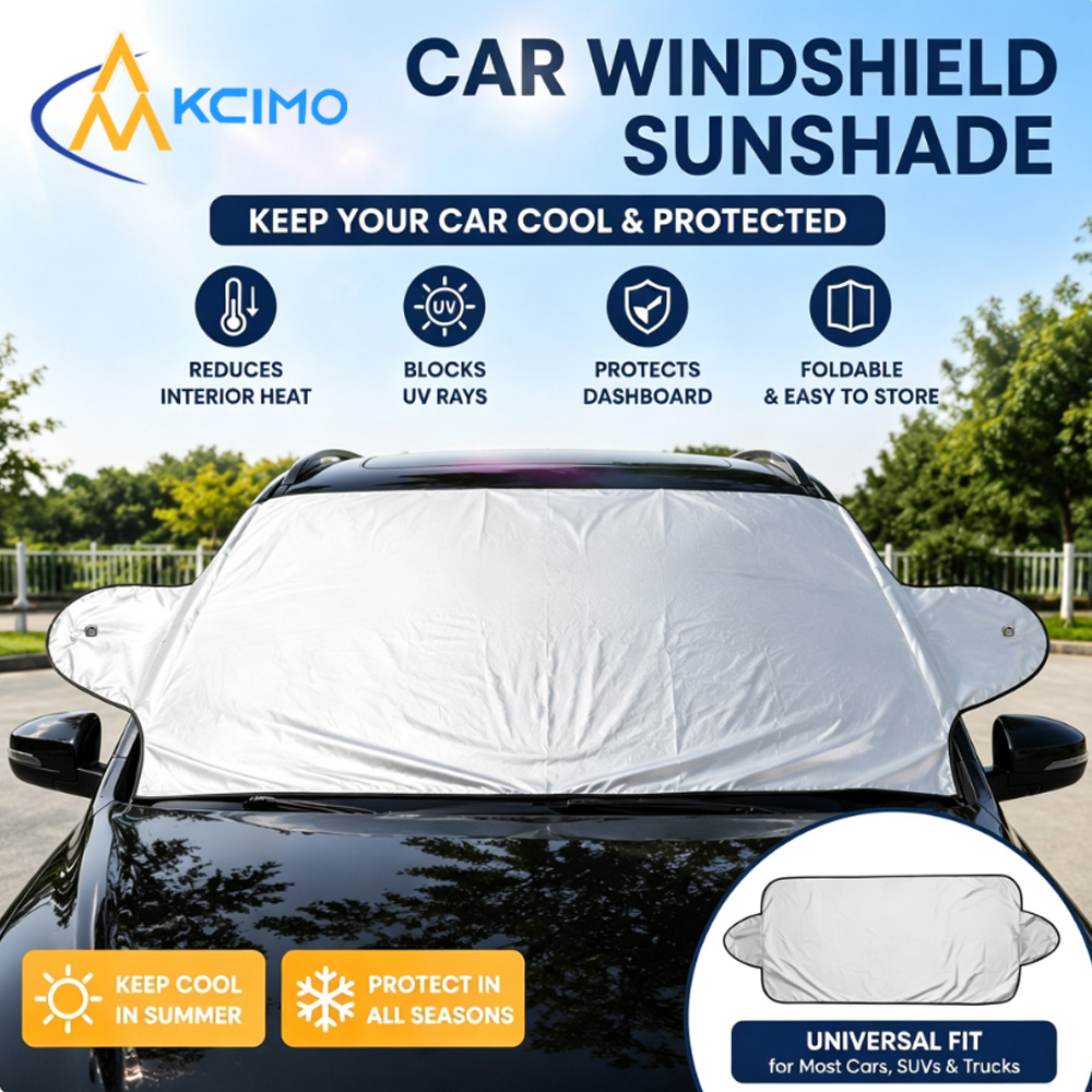 Sun Sail Shade - Outdoor-Parkplatz Windschutzscheiben-Schutz: Effektiver Sonnenschutz, Hitzeschutz, Anti-Schnee,