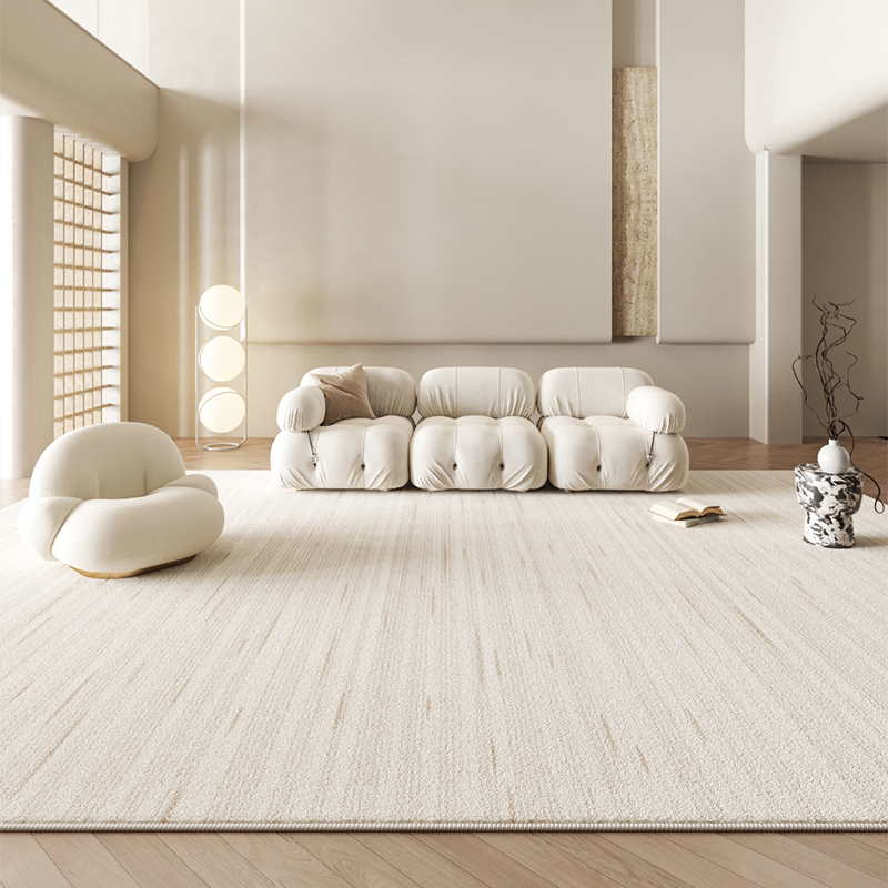 Outdoor Furniture For Cafe - Japanische High-End-Creme Stil Wohnzimmer Teppich Sofa