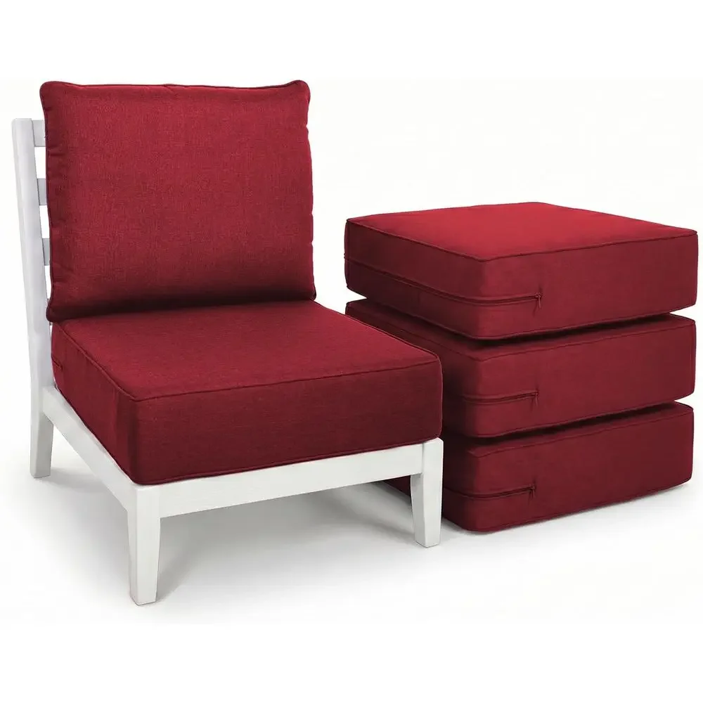 Outdoor Furniture Cushions 24 X 24 - Outdoor-Sitzkissen-Set – 4 x 24 quadratische