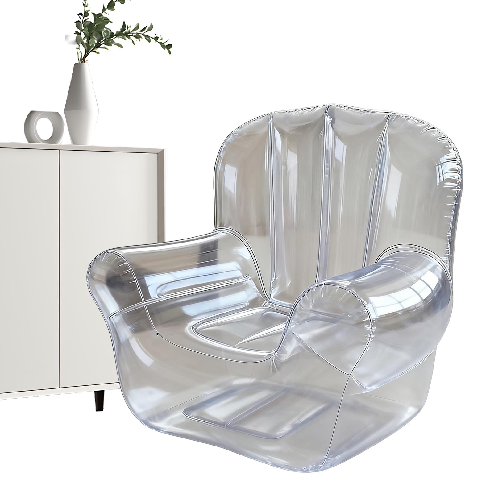 Outdoor Furniture Arhaus - Verdicktes transparentes Sofa, PVC-aufblasbares Sofa, Camping,