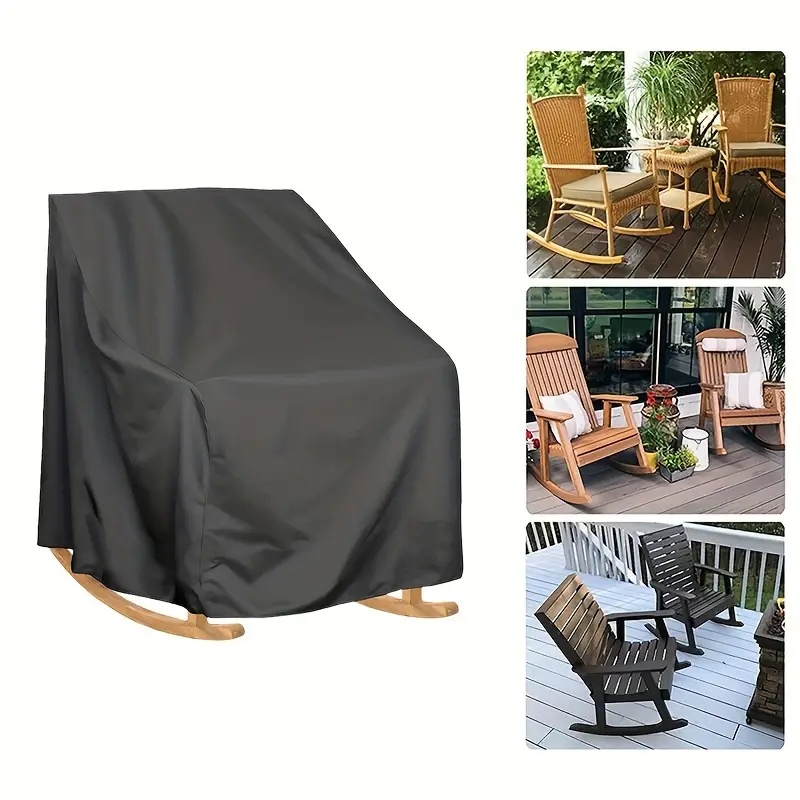 Outdoor Furniture Cover - Robuster Outdoor-Schaukelstuhlbezug aus Oxford-Stoff – wetterfester