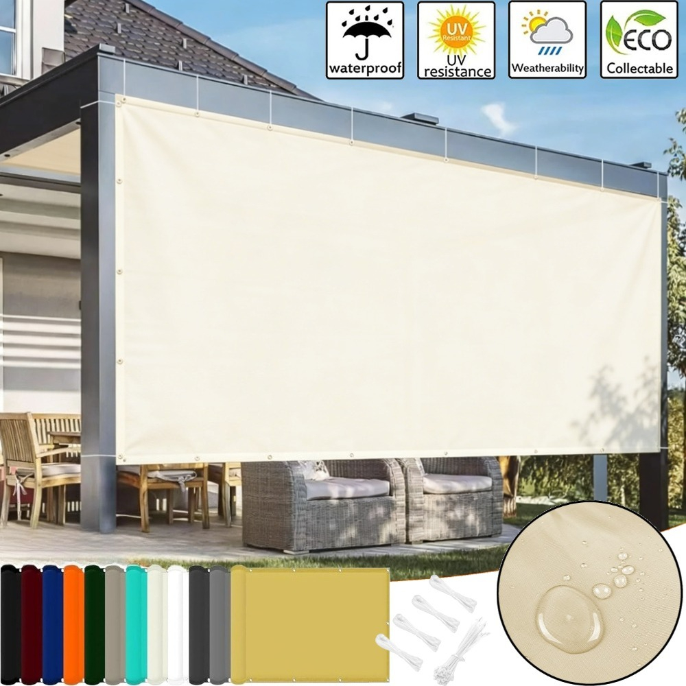 Sun Sail Shade - Pergola Sonnensegel mit Ösen Wasserdichtes Schattentuch