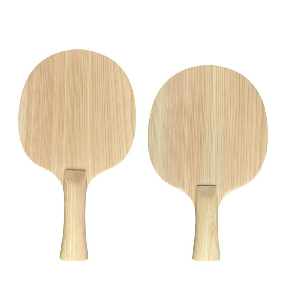 Outdoor Furniture Wooden - Einlagiges Hinoki-Massivholz Tischtennisschläger-Holz 8mm Ping-Pong-Schläger FL
