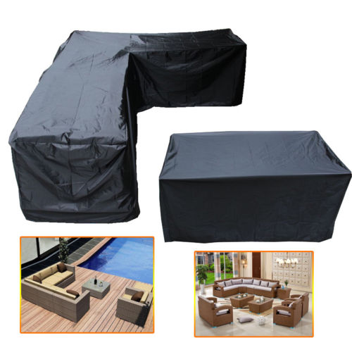 Outdoor Furniture Xl - Wasserdichte Outdoor Möbel Abdeckung L Form