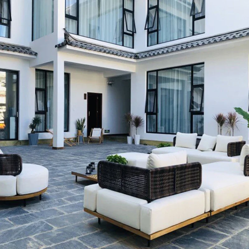 Outdoor Furniture Japanese Style - Einfachheit aus Teakholz im japanischen Stil,