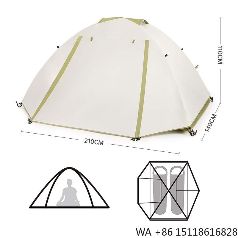 Outdoor Furniture Waterproof - Wander- und Bergsteigerzelt, Doppelwandig, Wasserdicht, Dreisaison,