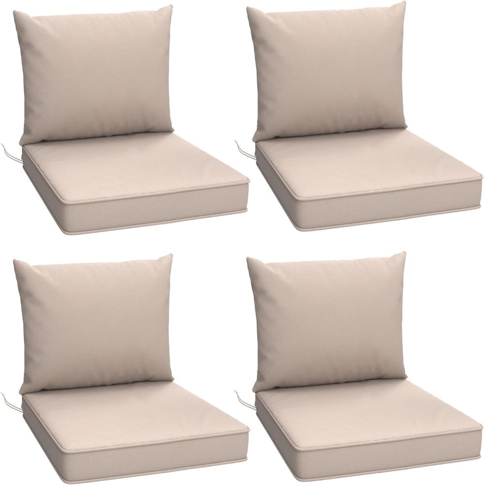 Outdoor Furniture Cushions 24 X 24 - Outdoor-Stuhlkissen-Set mit 4 Stück, 24 x