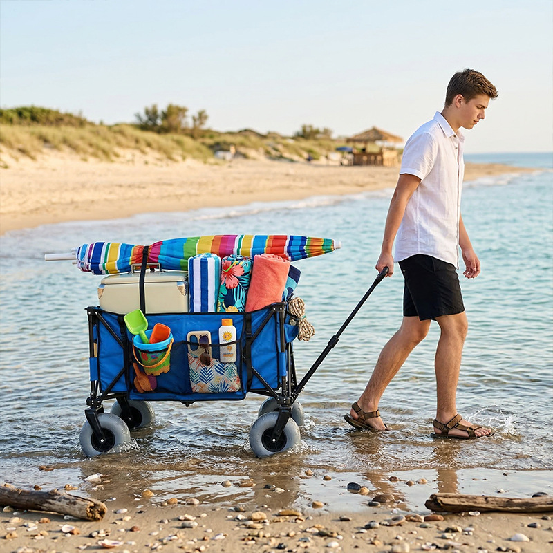 Faltbarer Metall-Strandwagen m – Outdoor Furniture Metal Bewertung und Preis