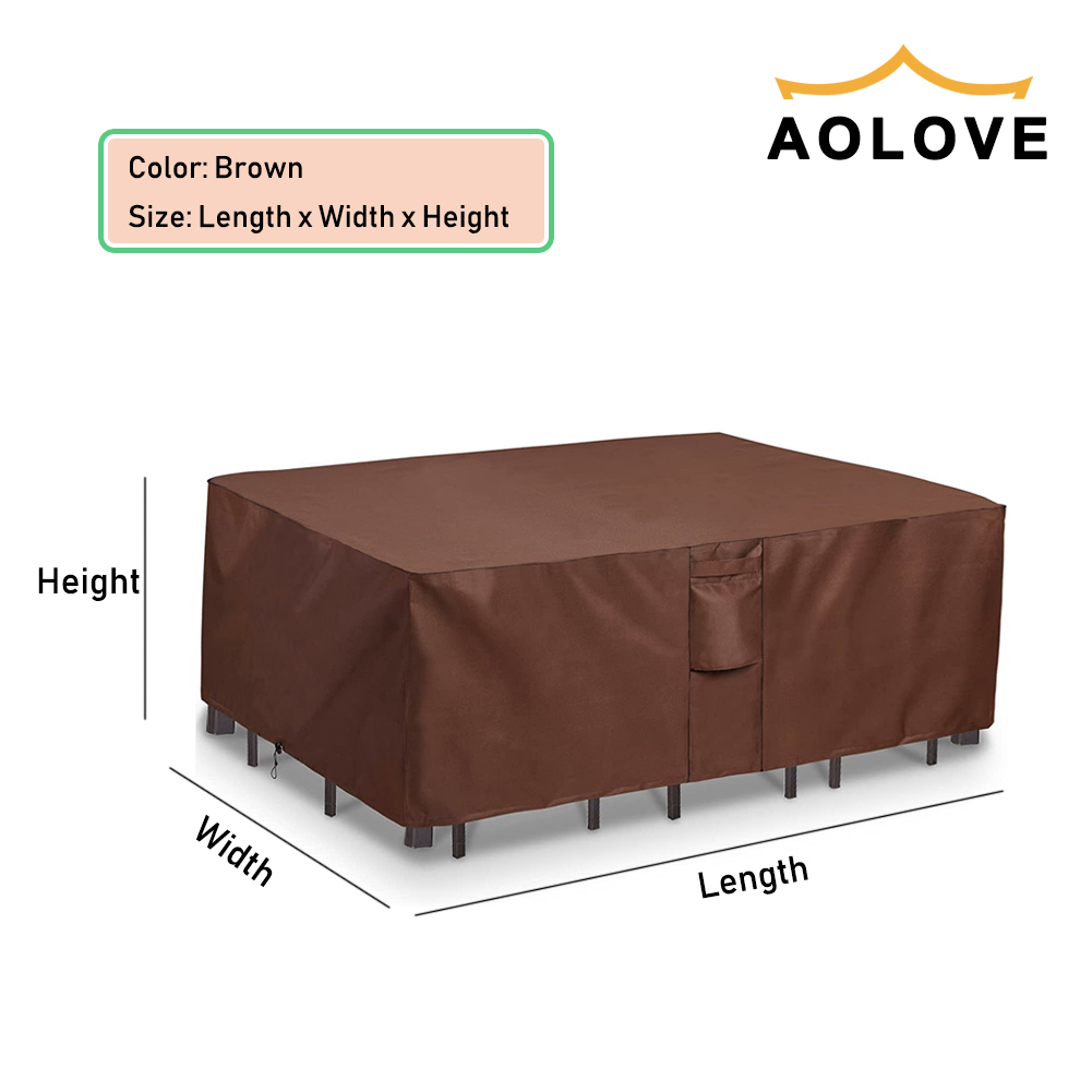 Brauner 420D HEAVY DUTY wasser – Outdoor Furniture Fabric Waterproof Bewertung und Preis