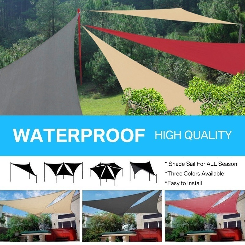 Wasserdichtes Dreieckiges Sonn – Sun Sail Shade Bewertung und Preis