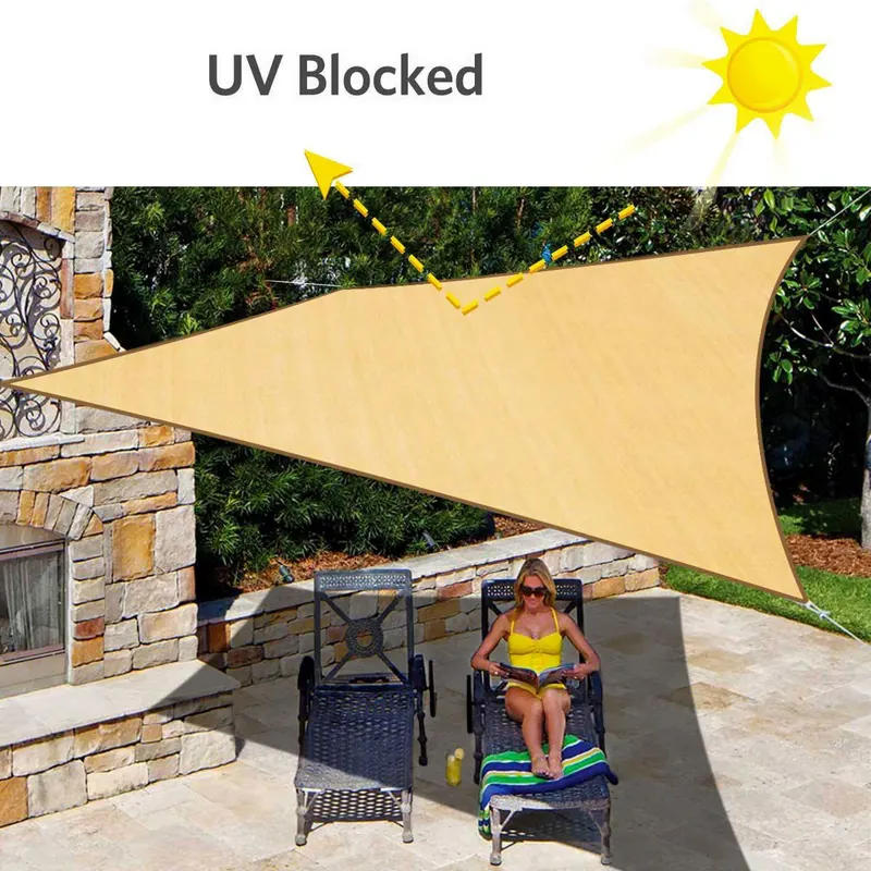 4x5M 5x6M Rechteckiges Sonnens – Sun Sail Shade Bewertung und Preis