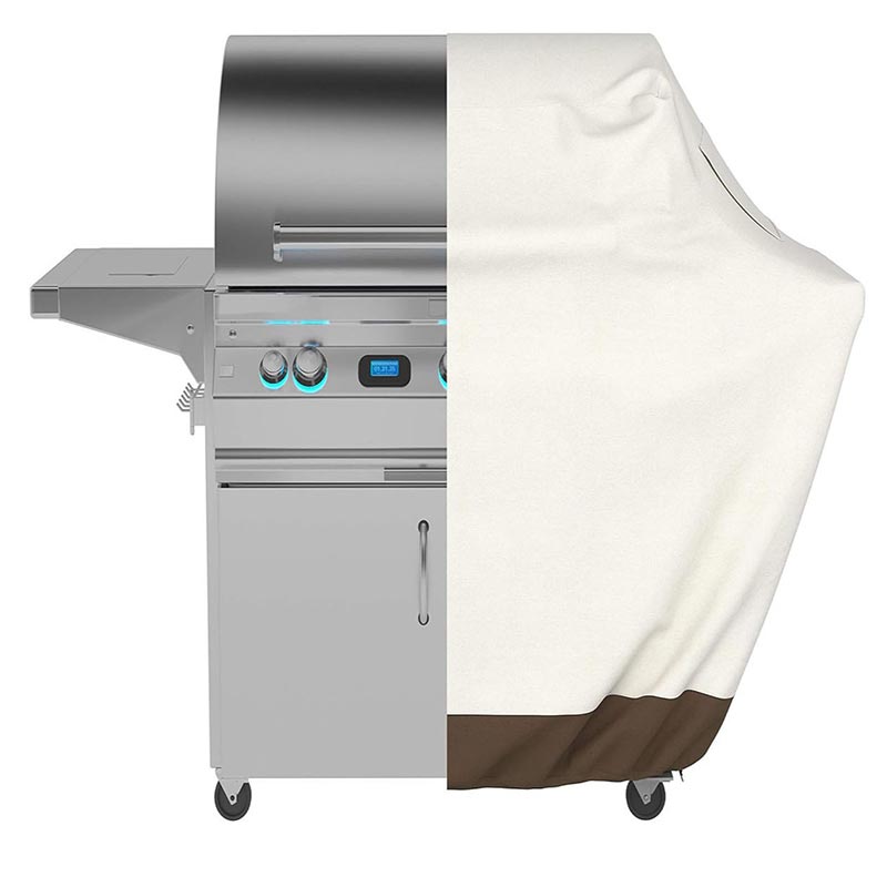210D BBQ Beige Grillabdeckung  – Outdoor Furniture Fabric Waterproof Bewertung und Preis