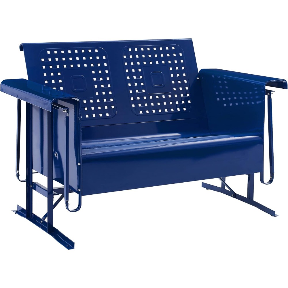 Bates Retro Metal Outdoor Love – Outdoor Furniture Loveseat Bewertung und Preis