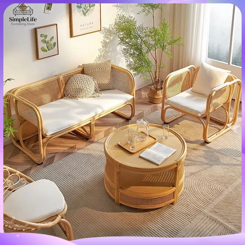 Japanischer Rattan-Gartensofa- – Outdoor Furniture Japanese Style Bewertung und Preis