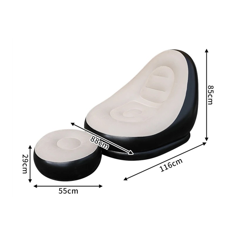 Aufblasbare Lazy Couch Sofas,  – Outdoor Furniture Recliner Set Bewertung und Preis