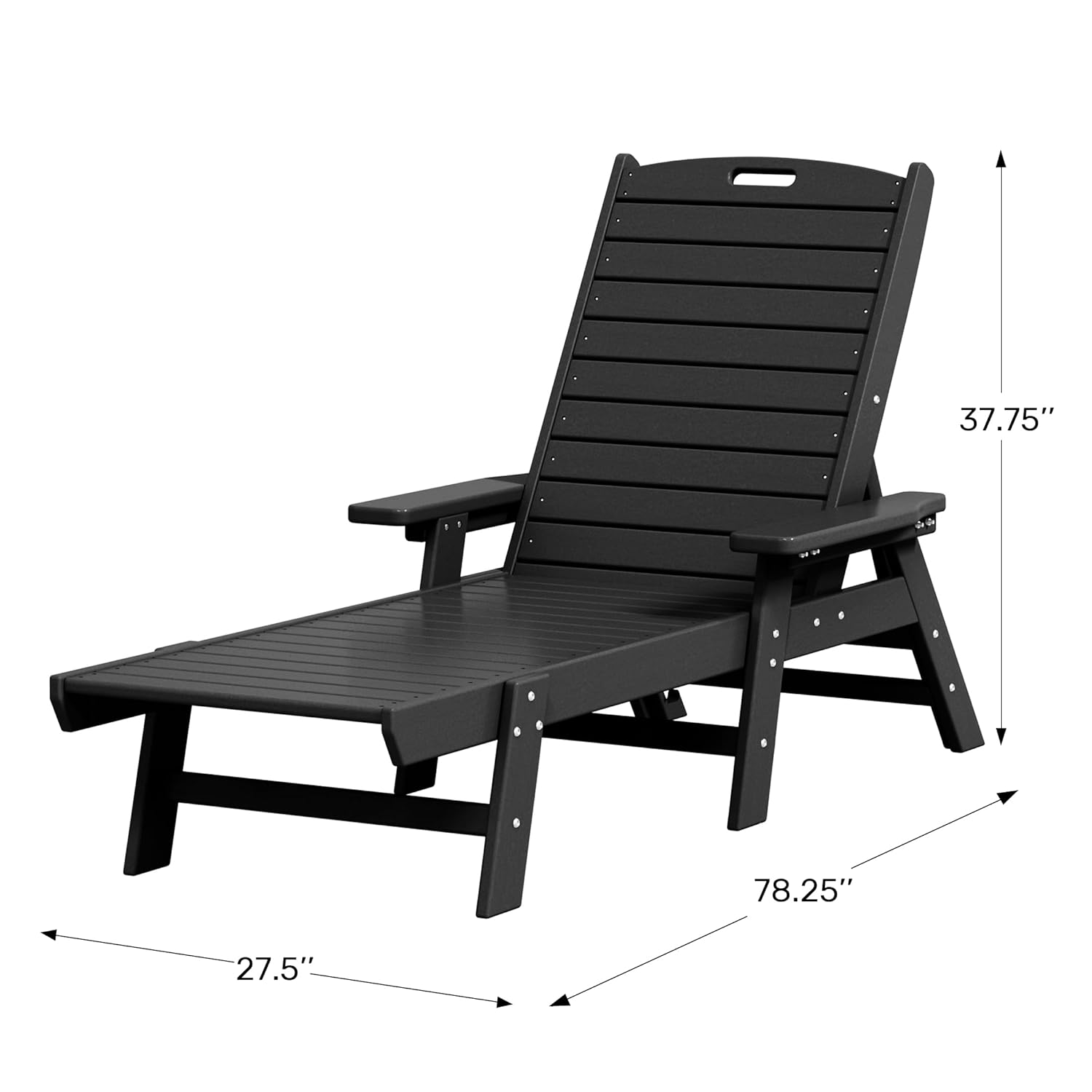 Malibu Poly-Liegestuhl (2er-Se – Outdoor Furniture Recliner Set Bewertung und Preis