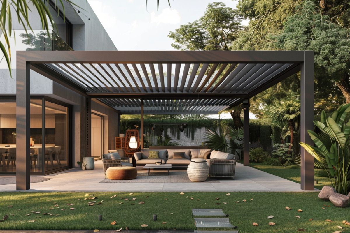 Hochwertiger Gartenpavillon au – Outdoor Furniture Metal Bewertung und Preis