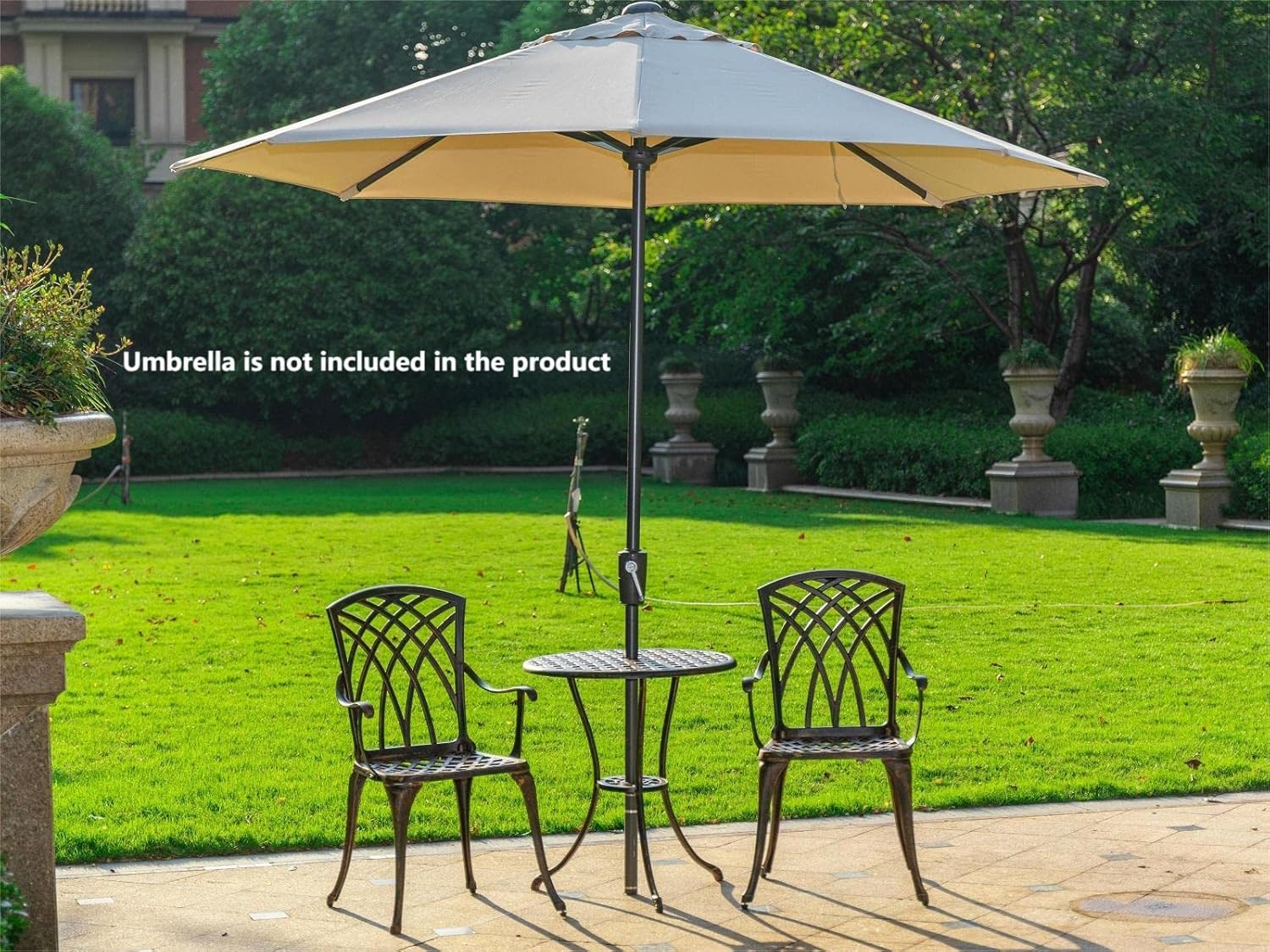 Bronzefarbenes, rostbeständige – Outdoor Furniture Sofa Bewertung und Preis