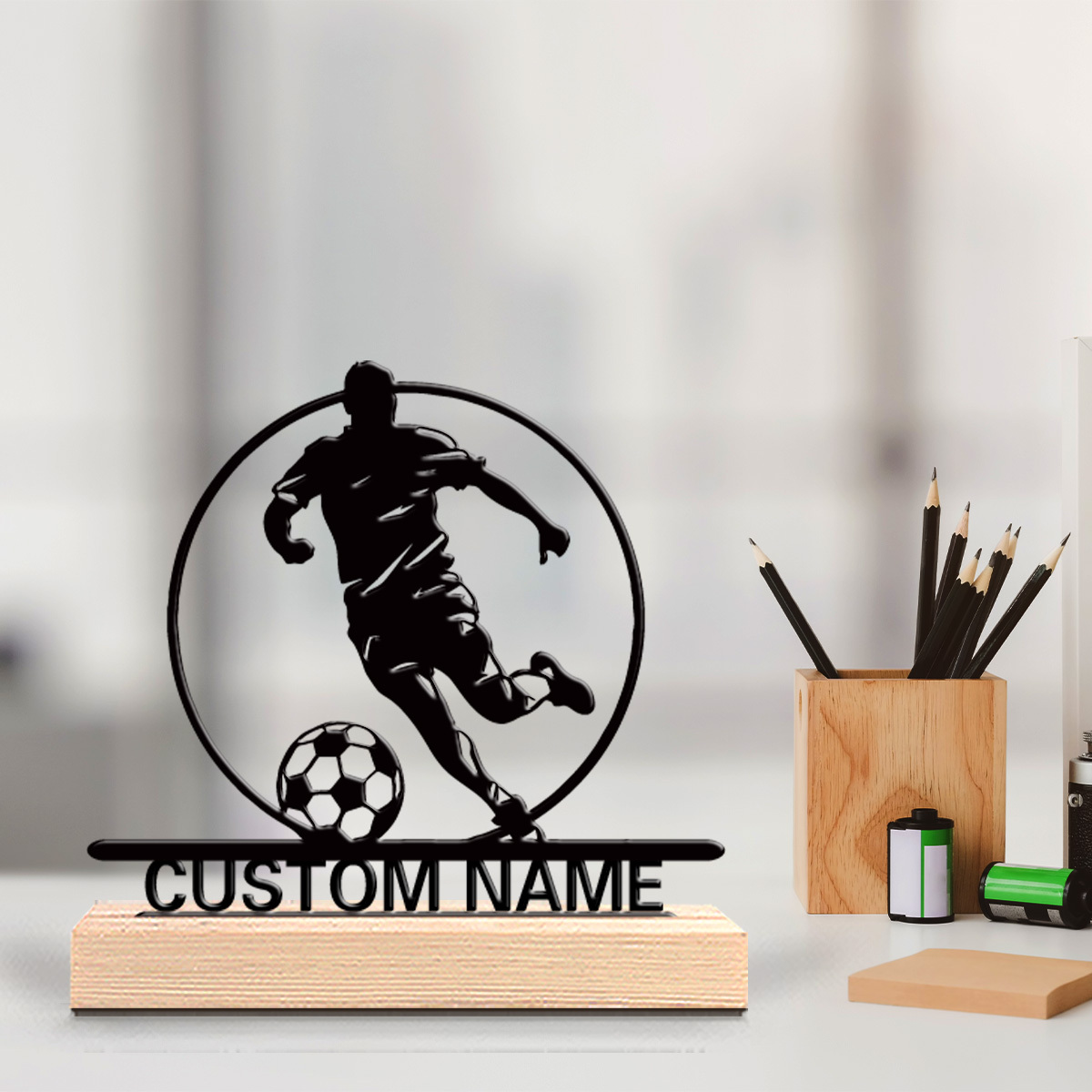 Personalisierte Fußballspieler – Outdoor Furniture Wooden Bewertung und Preis