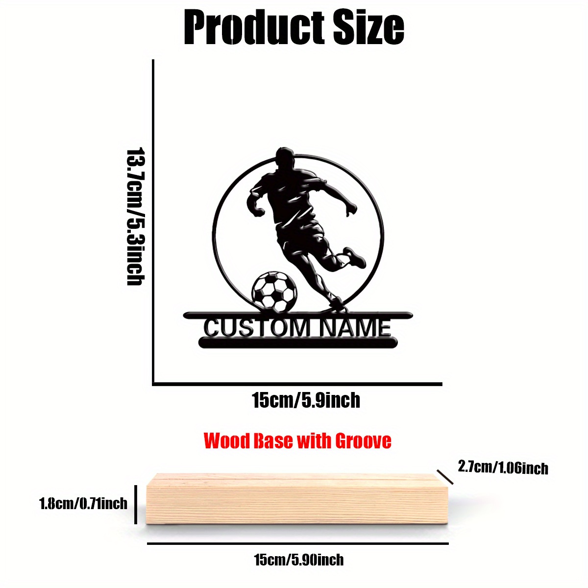 Personalisierte Fußballspieler – Outdoor Furniture Wooden Bewertung und Preis
