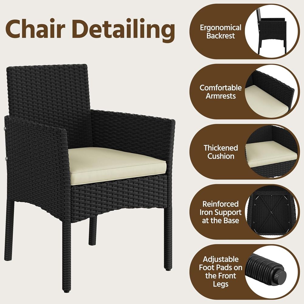 4-teiliges Gartenmöbel-Set: Ra – Outdoor Furniture Loveseat Bewertung und Preis