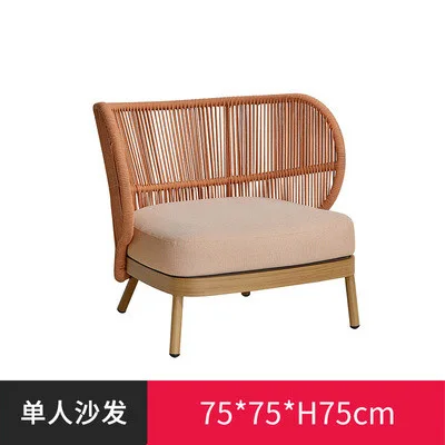 XL Outdoor Balkon Rattan Sofa  – Outdoor Furniture Xl Bewertung und Preis
