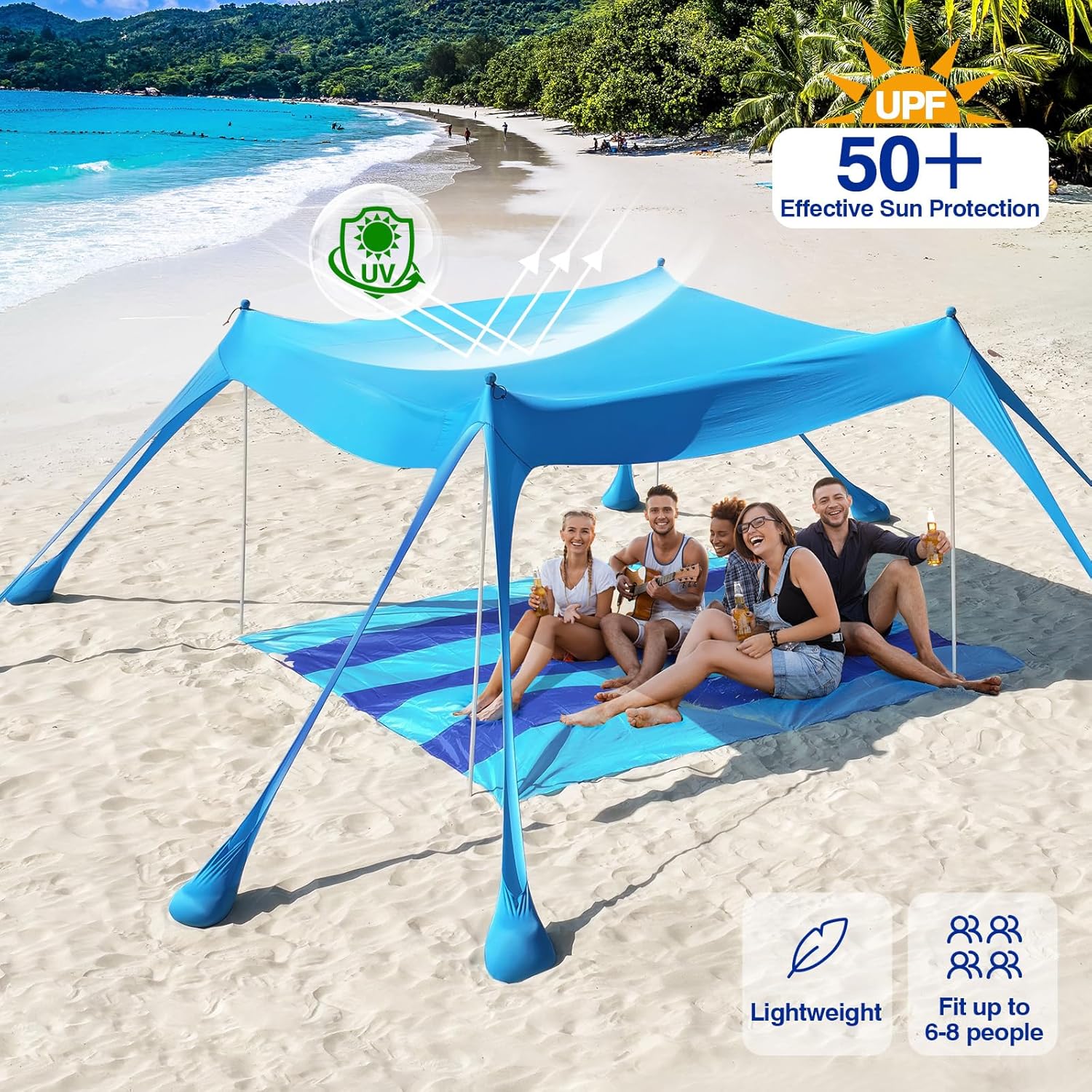 Strandzelt, Camping, Sonnensch – Sun Sail Shade Bewertung und Preis