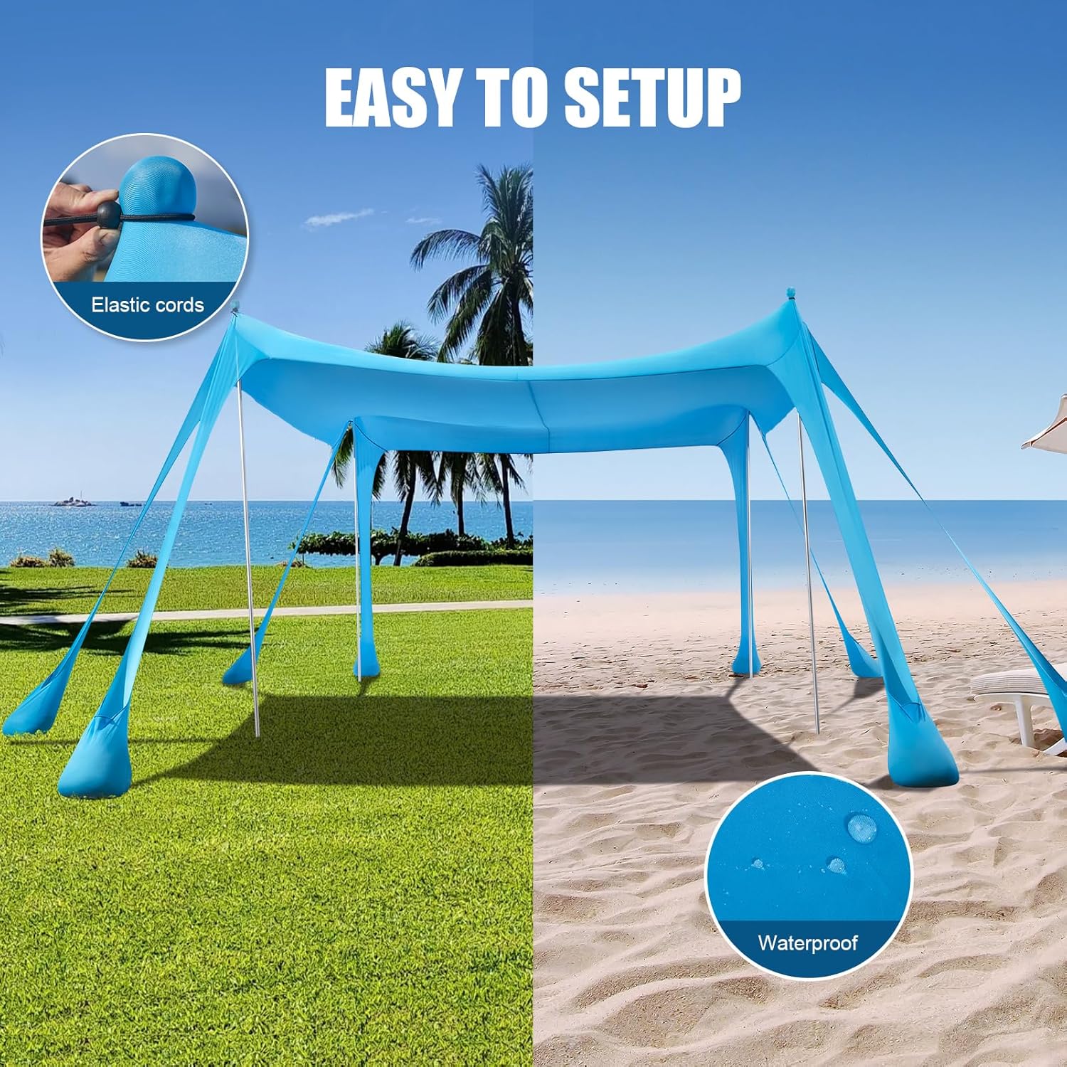 Strandzelt, Camping, Sonnensch – Sun Sail Shade Bewertung und Preis