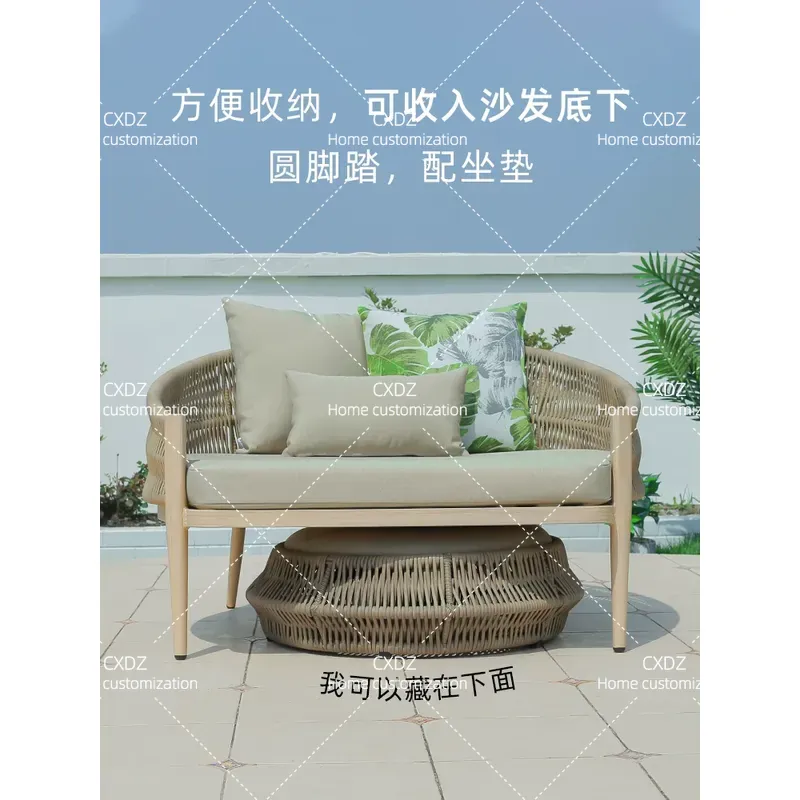 Outdoor-Rattan-Stuhl- und Sofa – Outdoor Furniture Recliner Set Bewertung und Preis
