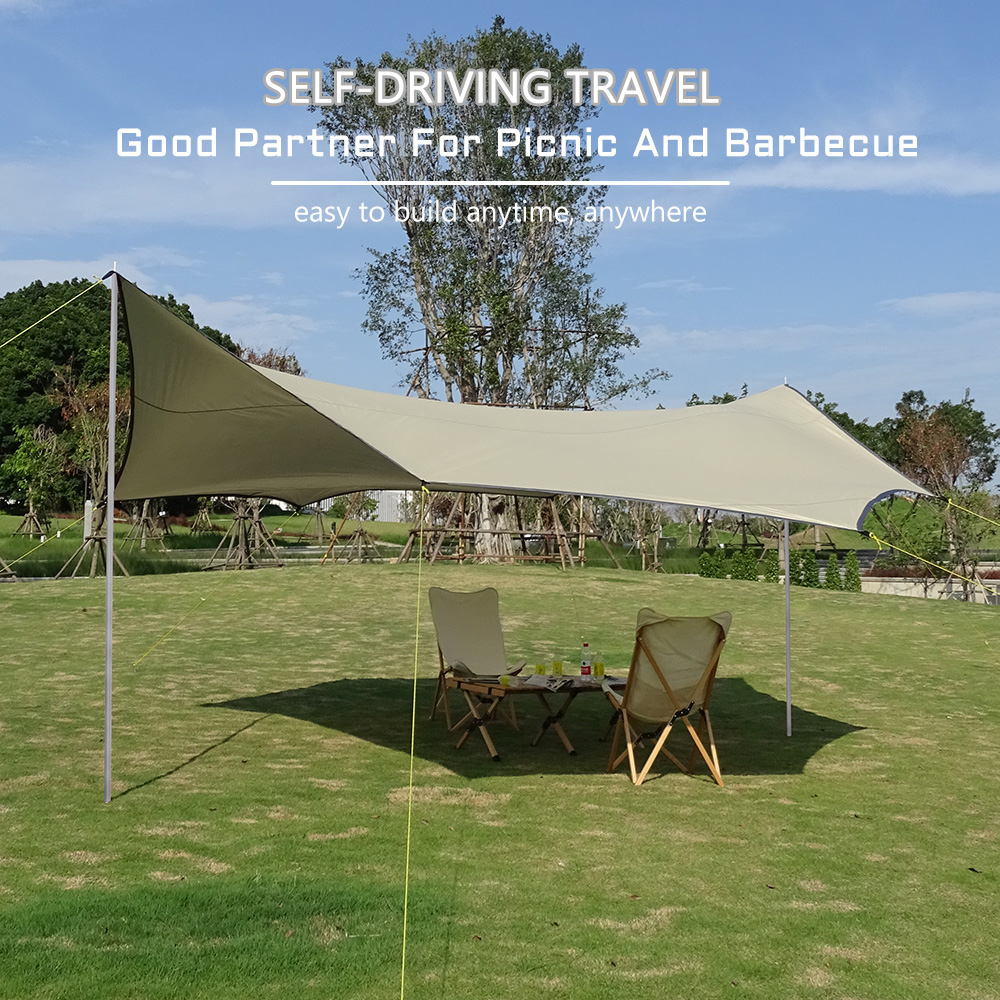 Octagon 5,1x5,1 m Große Plane  – Sun Sail Shade Bewertung und Preis
