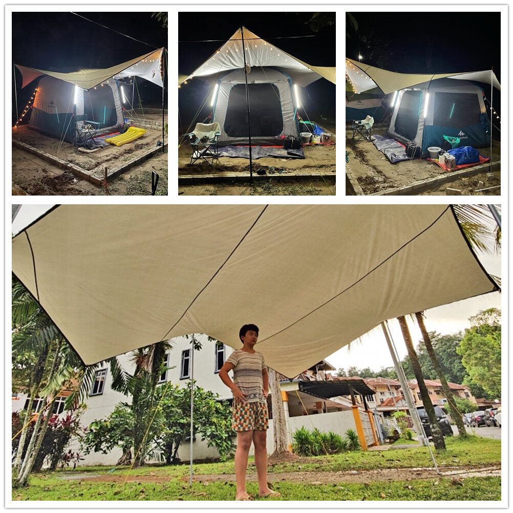 Octagon 5,1x5,1 m Große Plane  – Sun Sail Shade Bewertung und Preis