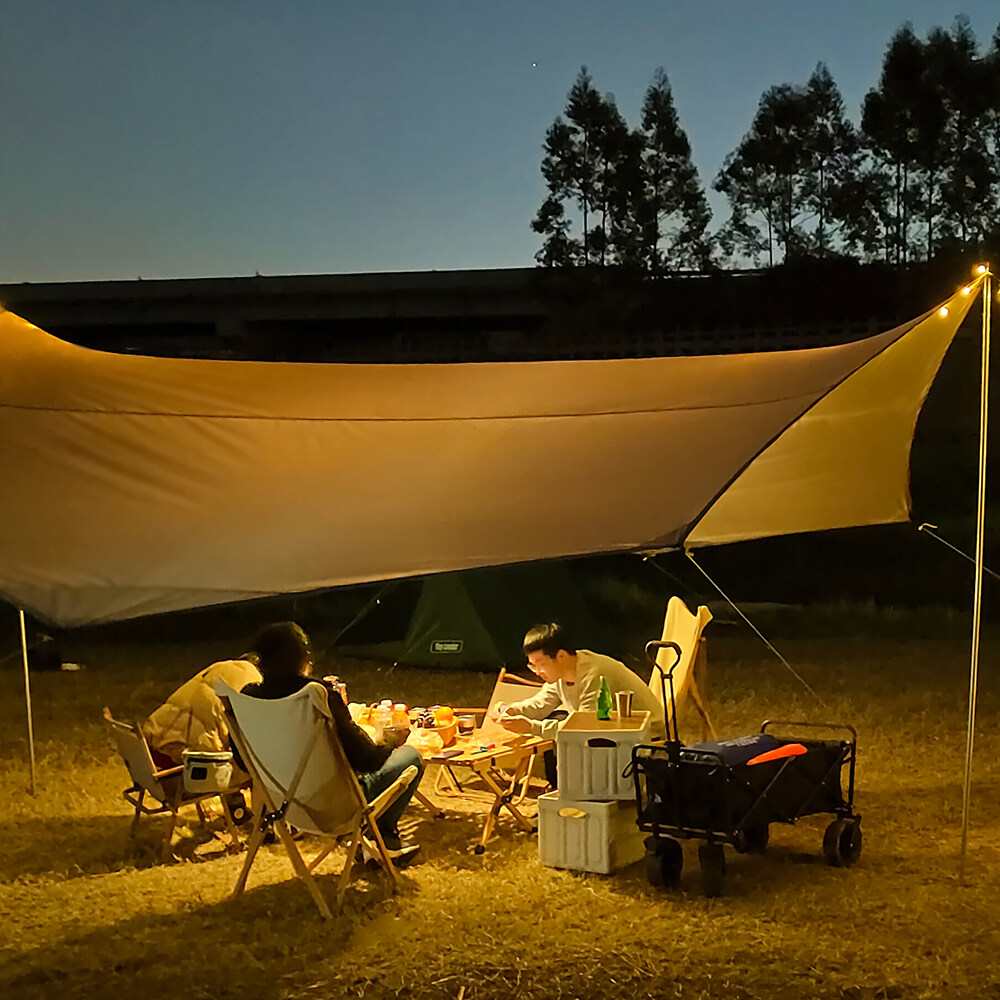Octagon 5,1x5,1 m Große Plane  – Sun Sail Shade Bewertung und Preis