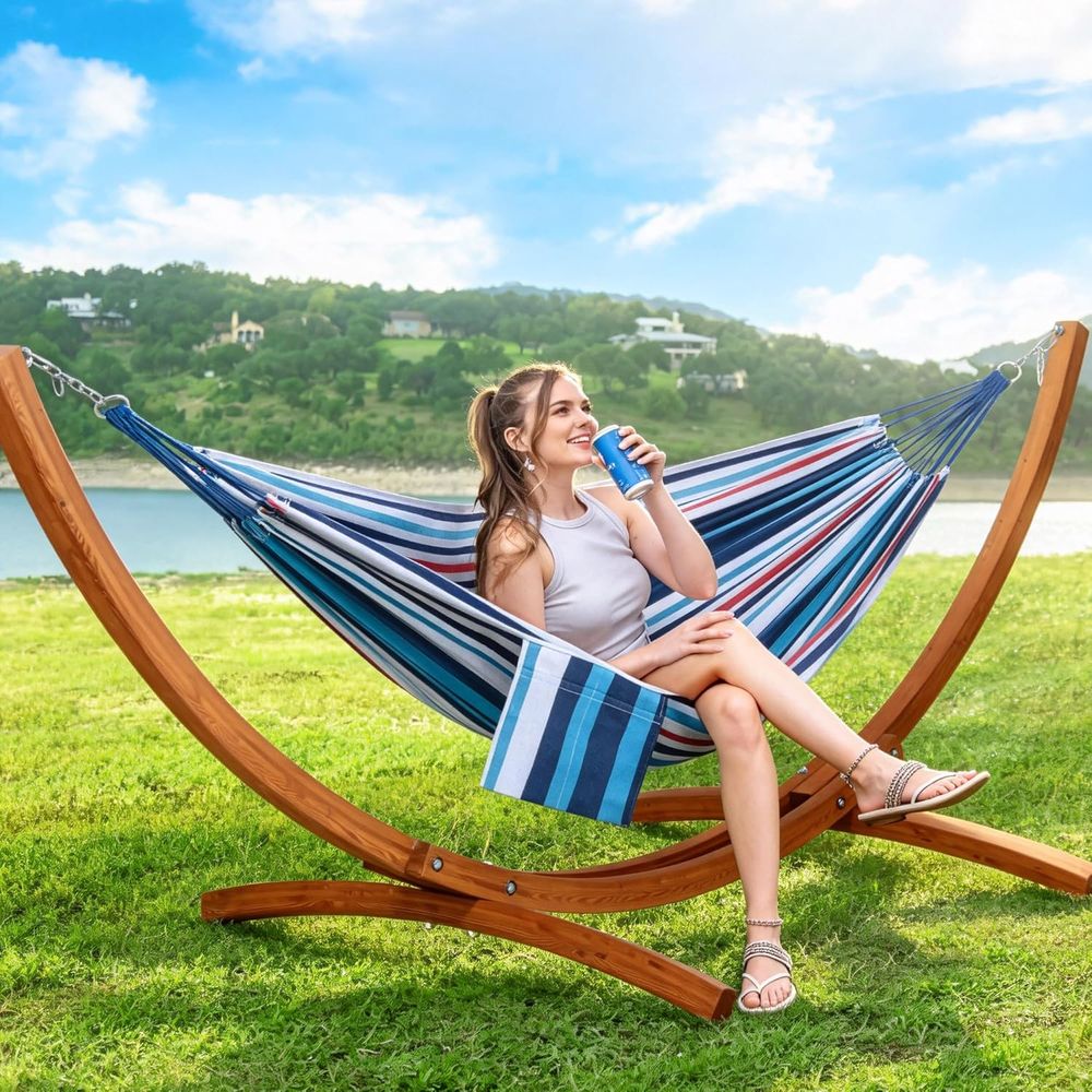 Outdoor-Hängematte mit Ständer – Hammock With Stand Bewertung und Preis
