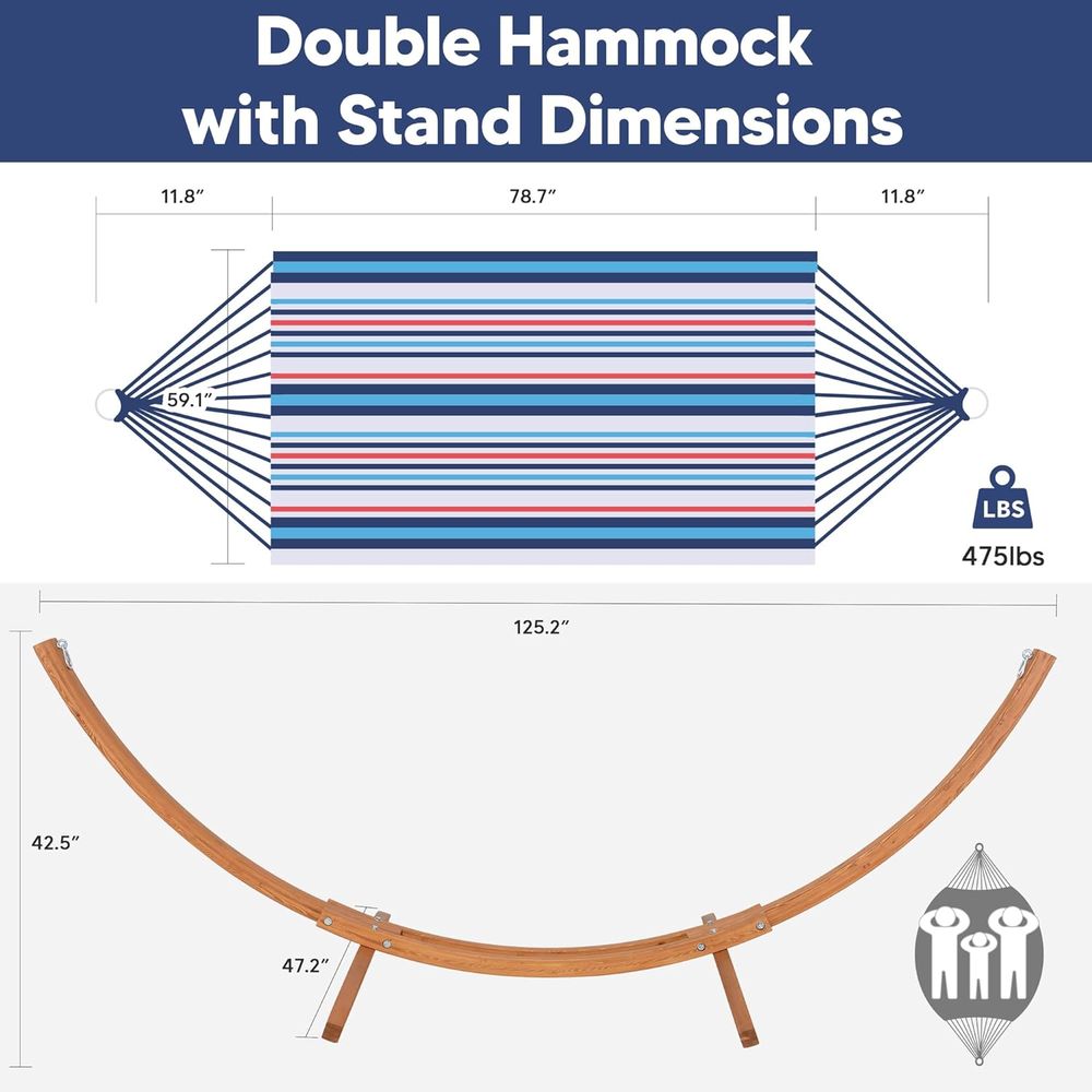 Outdoor-Hängematte mit Ständer – Hammock With Stand Bewertung und Preis