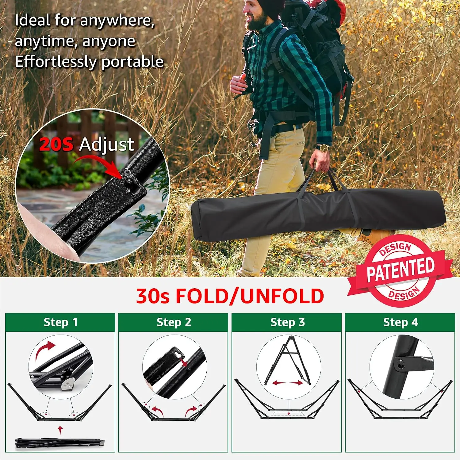 Unity Hängemattenständer, Zusa – Hammock With Stand Bewertung und Preis
