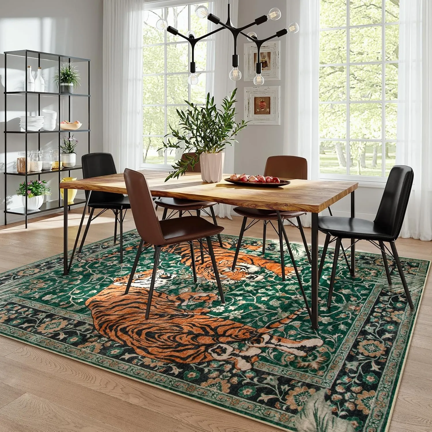 Dschungel-Tiger-Teppich für Wo – Outdoor Furniture For Cafe Bewertung und Preis