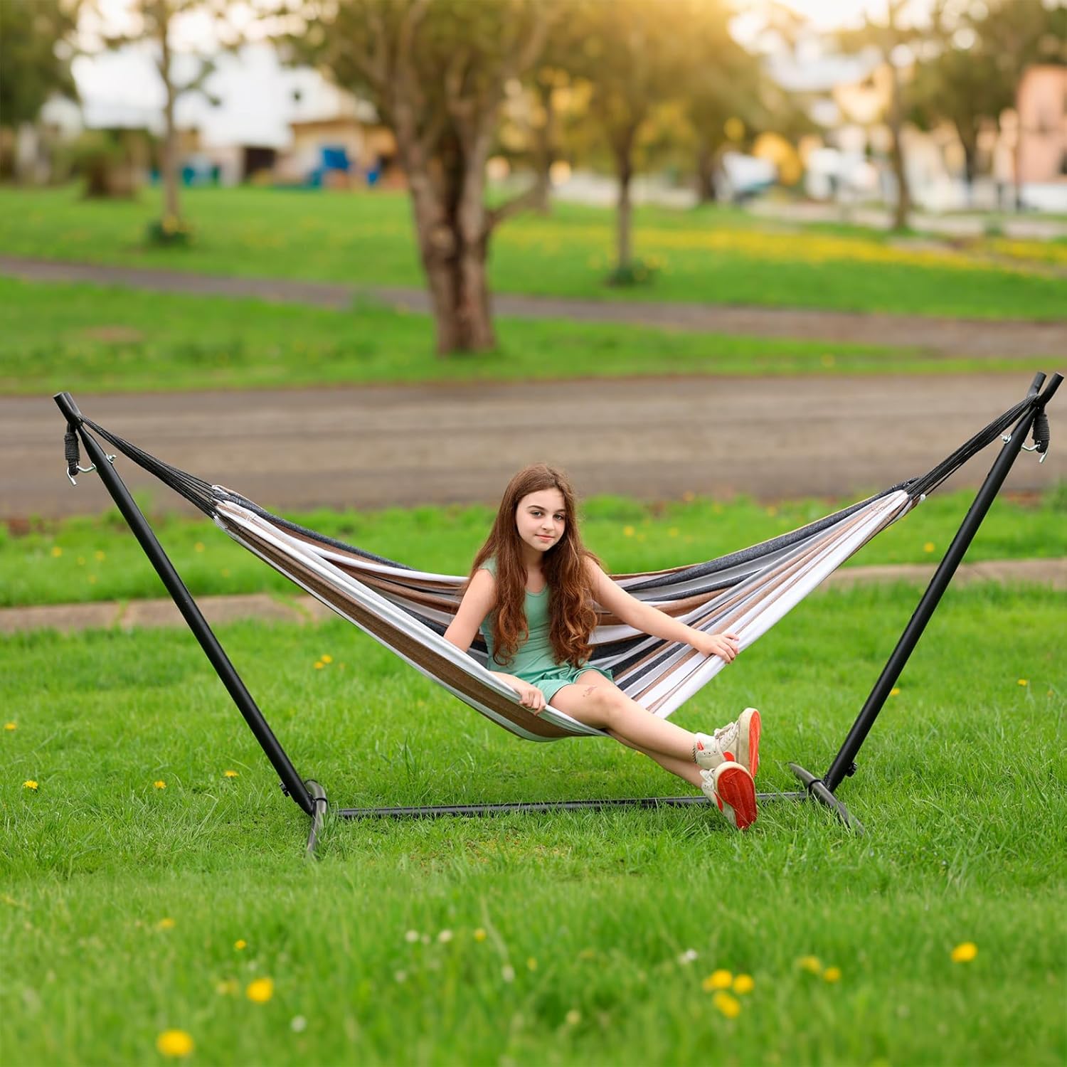 Doppelhängematte mit Ständer,  – Hammock With Stand Bewertung und Preis