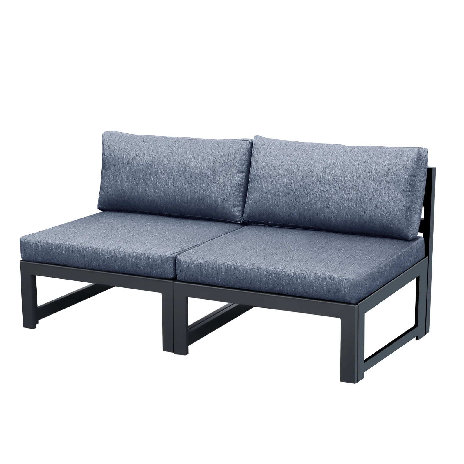 Terrassen-Sofagarnitur mit Lie – Outdoor Furniture Loveseat Bewertung und Preis