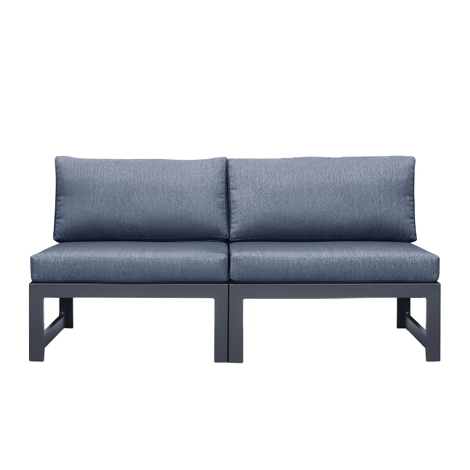 Terrassen-Sofagarnitur mit Lie – Outdoor Furniture Loveseat Bewertung und Preis